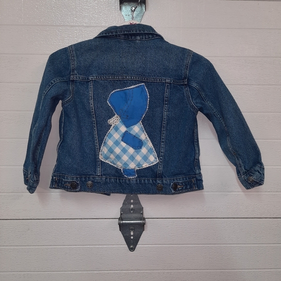 Old Navy Other - Kids Denim Jacket with Sunbonnet Sue